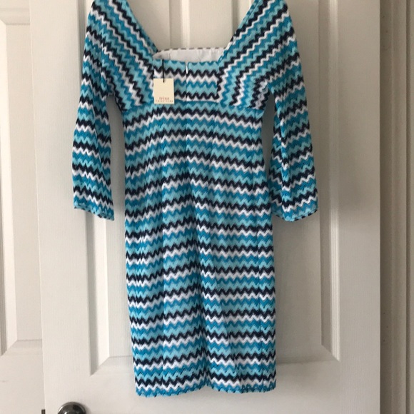 NWT Trina Turk Quaint Crochet Lace Sheath - Picture 4 of 9